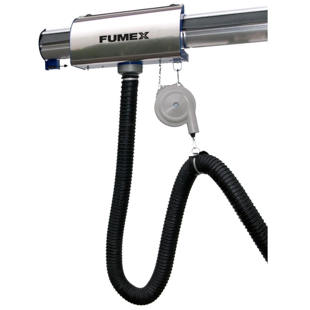 Riel portamanguera Fumex APS